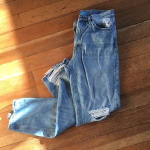 Mih Jeanne Jean. High rise vintage straight